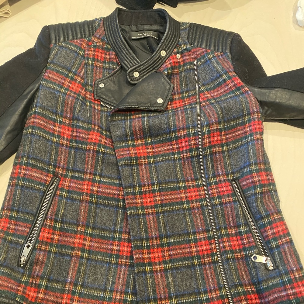 Sara moto leather jacket